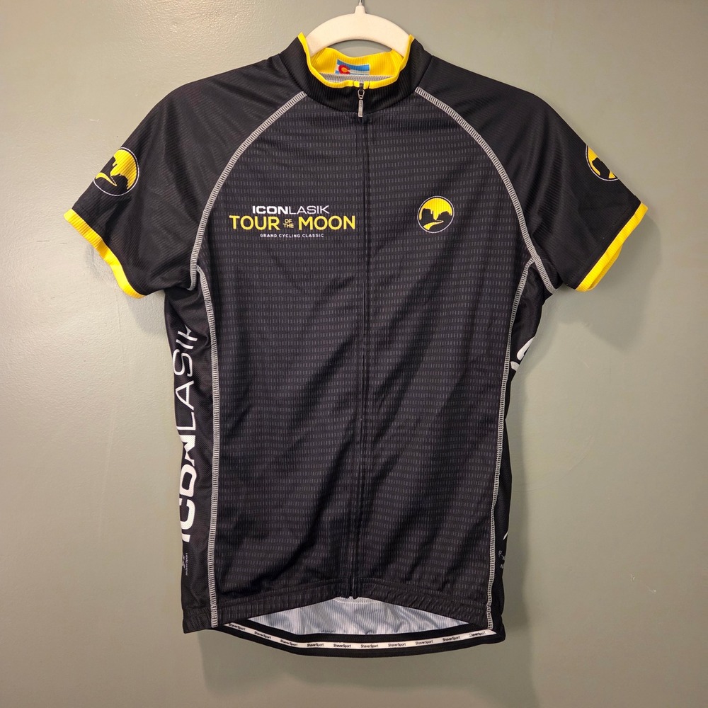 Shaver Sport Women's Tour of the Moon 2013 Full Zip Cycling Jersey Size L